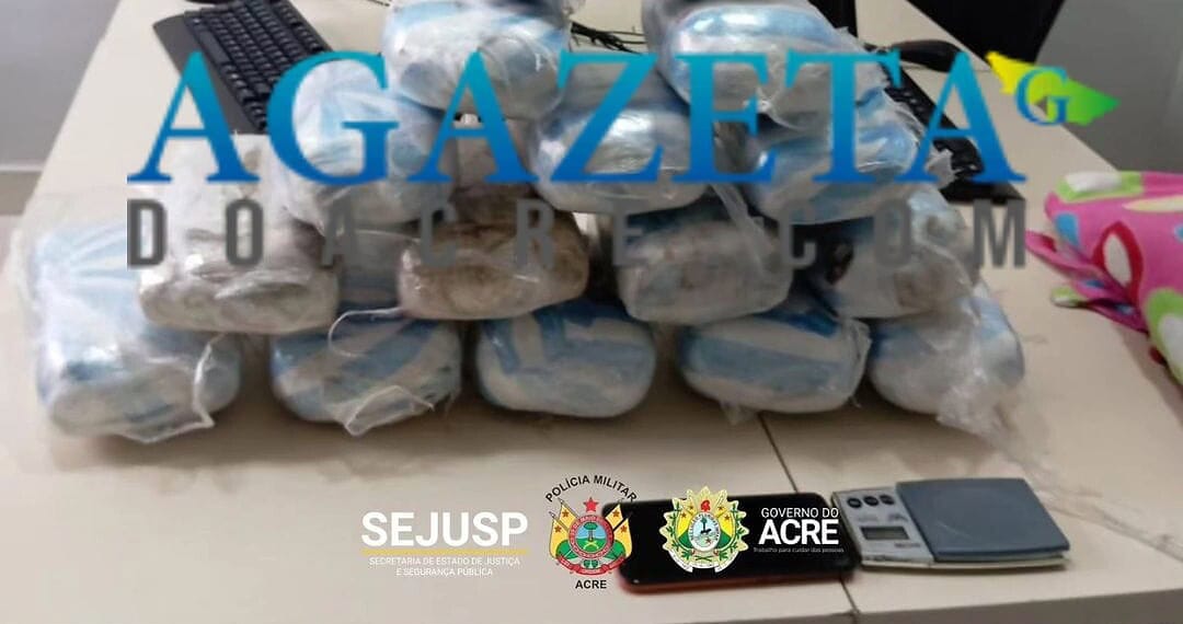 Polícia Militar apreende quase 38 quilos de drogas em ramal no Segundo Distrito