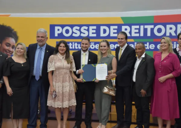 Professor Fábio Storch é empossado como novo reitor do Ifac