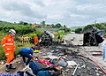 Fotos e vídeo: veja imagens do acidente que deixou 38 mortos em MG