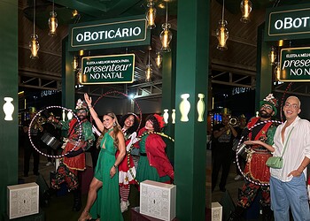 O Boticário enche o Natal de magia em Rio Branco com ações especiais no Via Verde Shopping