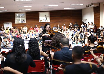 Alunos da Escola de Música do Acre se apresentarão no recital de encerramento do ano letivo. Foto: Mardilson Gomes/SEE