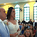 Com transmissão ao vivo, Bocalom se casa com advogada Kelen Nunes em igreja católica; assista