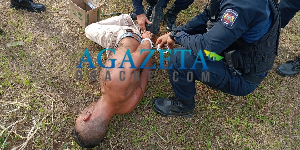 Suspeito é capturado após tentativa de assalto a farmácia no Conjunto Bela Vista