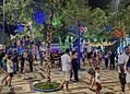 Inauguração da decoração natalina leva multidão à Praça da Revolução; veja fotos