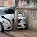 Motorista de aplicativo desmaia ao volante e colide com poste em Rio Branco