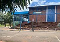 Calçada do Mercado dos Colonos em Rio Branco desaba e Defesa Civil isola área