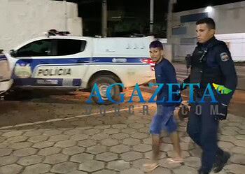 Foragido é capturado pela polícia durante patrulhamento em bairro da parte alta de Rio Branco