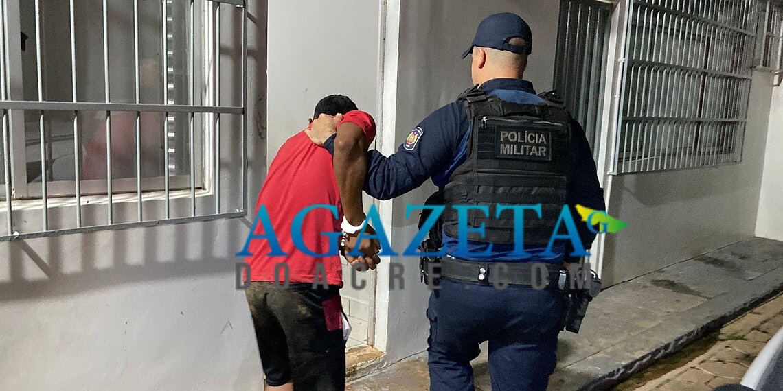 Criminoso furta motocicleta de oficina e é preso na casa da namorada no interior do Acre