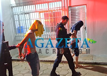 Polícia impede ataque de facção criminosa e dois são presos em Rio Branco