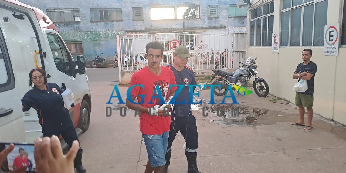 Jovem é atingido por disparo acidental no interior do Acre e dá entrada no PS de Rio Branco