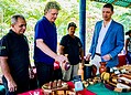 Feira Natalina da economia popular e solidária é aberta oficialmente nesta sexta e vai até o dia 24 no Horto Florestal