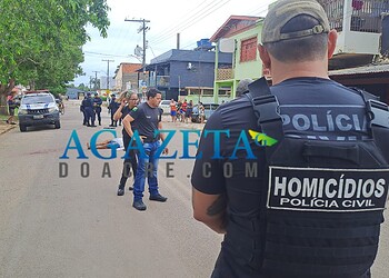 Homem é morto a tiros após discussão com suposto agente de segurança em praça de Rio Branco