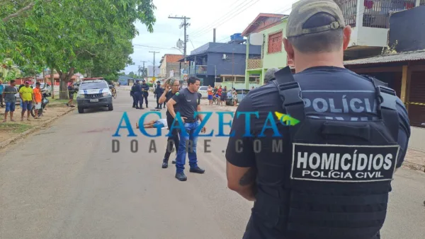 Homem é morto a tiros após discussão com suposto agente de segurança em praça de Rio Branco