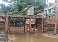 Mesmo com chuvas, nível do Rio Acre continua baixando em Rio Branco