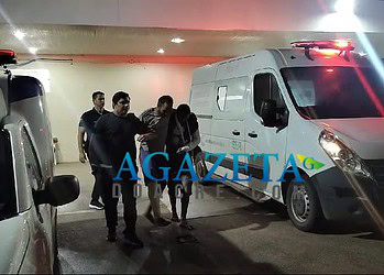 Homens são flagrados tentando arrombar prédio e acabam agredidos por populares em Rio Branco