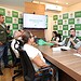 Cerca de 1.400 seguidores do Instagram e Youtube acompanharam em tempo real. Foto: José Caminha/Secom
