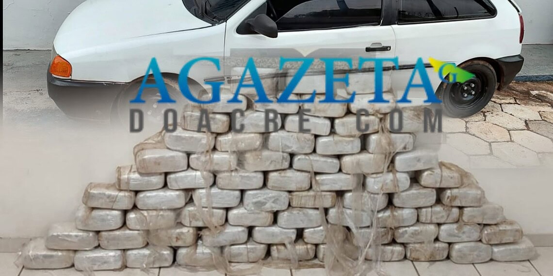 Mais de 70 quilos de drogas são apreendidos durante operação em Cruzeiro do Sul 