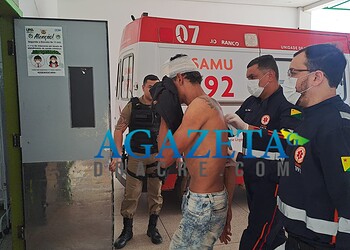 Homem sofre tentativa de homicídio durante bebedeira; agressor fugiu