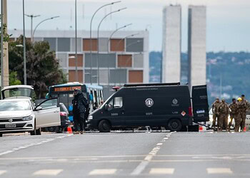 Homem em surto ameaça explodir quartel da PM e sede da PF, em Brasília