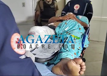 Colisão entre motocicletas deixa três pessoas feridas no interior do Acre