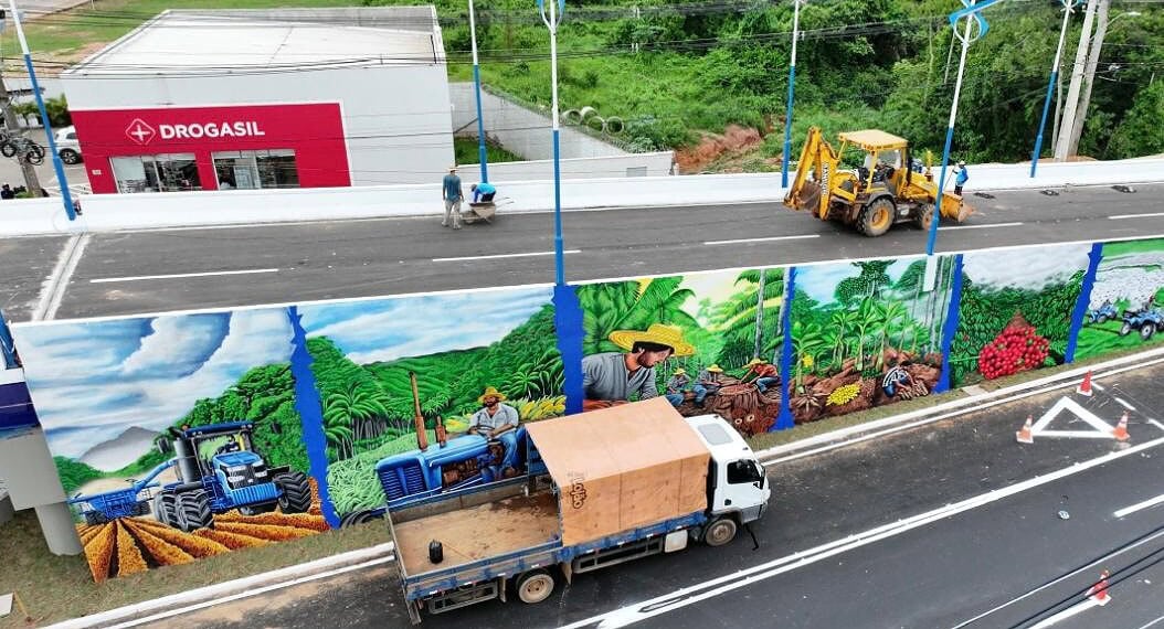 Bocalom mostra detalhes finais do elevado da Dias Martins antes da inauguração; Veja vídeo