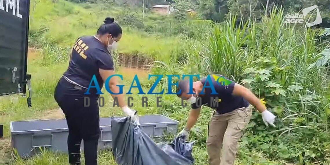 URGENTE: Corpo carbonizado é encontrado em área de mata em Epitaciolândia