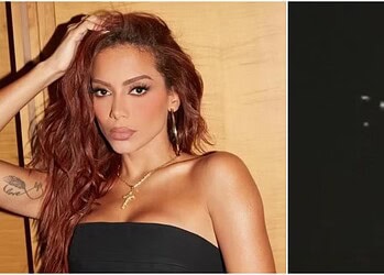 VÍDEO: Anitta se espanta ao filmar supostos OVNIs no céu: “O que é isso?”