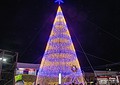 Cruzeiro do Sul dá inicio às celebrações de Natal com acender das luzes e chegada do Papai Noel