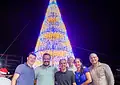 Cruzeiro do Sul dá inicio às celebrações de Natal com acender das luzes e chegada do Papai Noel