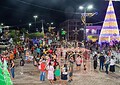 Cruzeiro do Sul dá inicio às celebrações de Natal com acender das luzes e chegada do Papai Noel