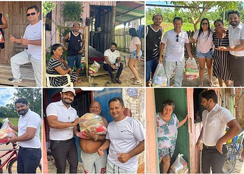Ação social "Natal sem Fome" atende mais de 350 famílias em Rio Branco com cestas básicas