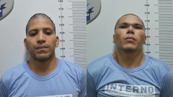 Acreanos que fugiram de penitenciária em Mossoró são transferidos para presídio federal do Paraná