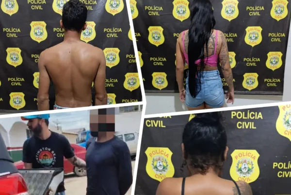 Polícia Civil prende quatro pessoas em operação em Tarauacá