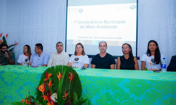 Cruzeiro do Sul realiza 1ª Conferência Municipal de Meio Ambiente e discute mudanças climáticas