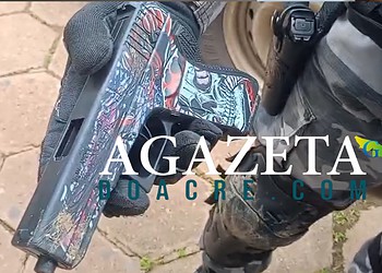 Dupla é detida pelo Giro após ser flagrada com simulacro em Rio Branco