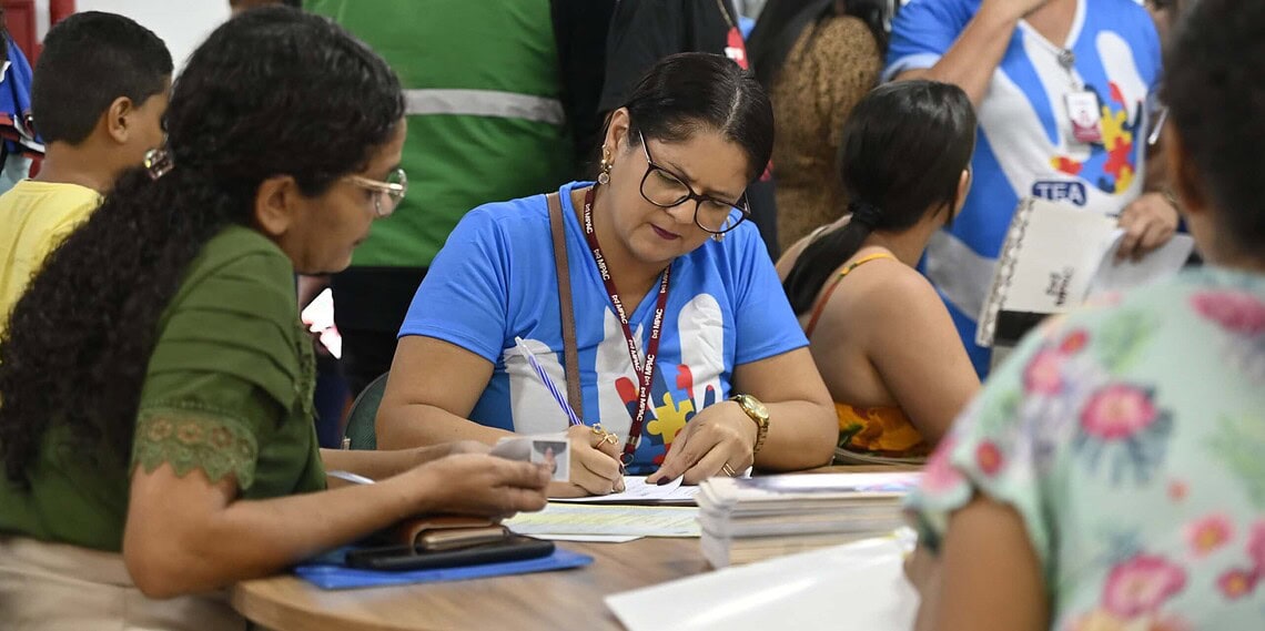 Iniciativa mapeia municípios, promove conscientização e busca implementar políticas públicas para pessoas com autismo no estado. Foto: Luan Martins/Sesacre