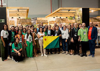 Riqueza natural do Acre destaca-se durante maior evento de moda da América Latina
