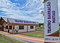 Teatro Barracão Matias, na Avenida Sobral, em Rio Branco. Foto: Diego Gurgel/Secom