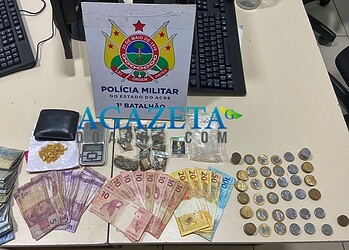 Adolescente de 17 anos é apreendido vendendo drogas no Centro de Rio Branco
