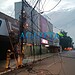 Poste pega fogo no Centro de Rio Branco e afeta serviços de internet no PS e mais 16 prédios públicos