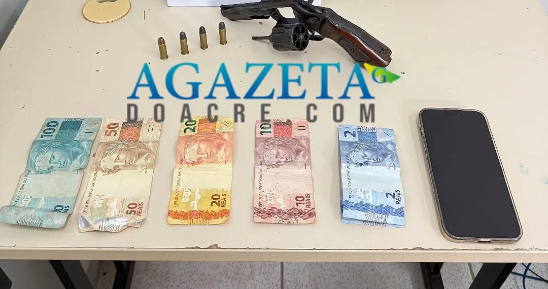 Homem é preso por porte ilegal de arma em Sena Madureira