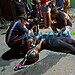 Mulher fica ferida após colisão entre motos no bairro Cadeia Velha, em Rio Branco