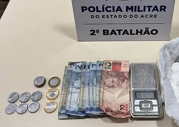 Foragido disfarçado de vendedor de doces é preso com drogas em Rio Branco