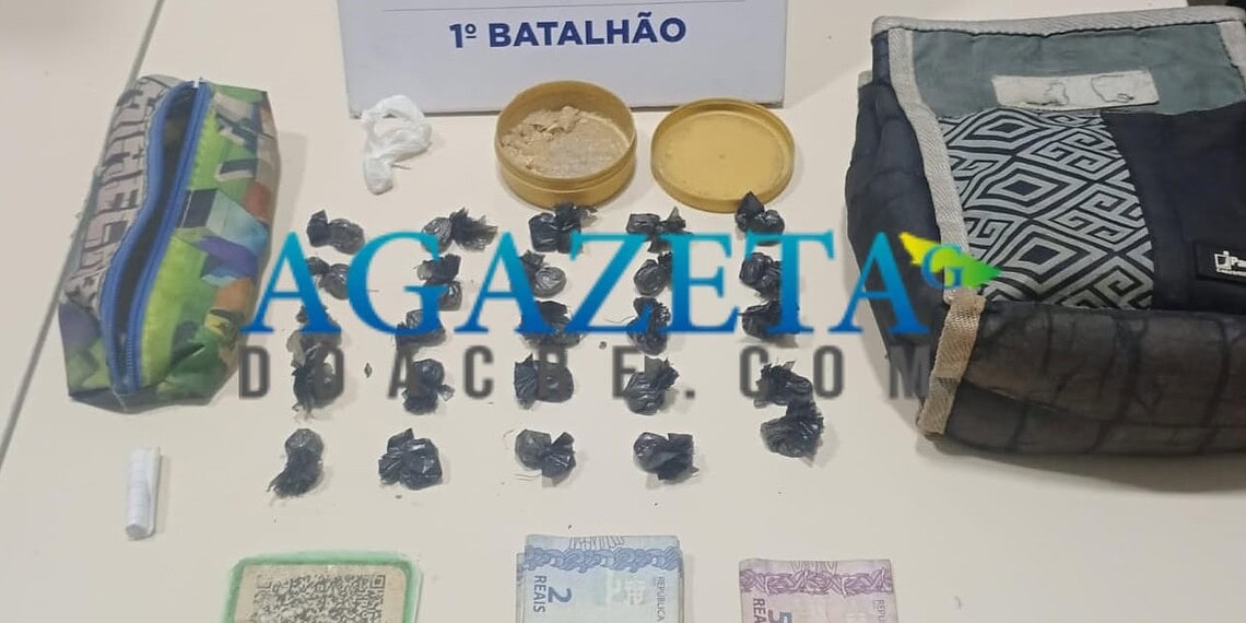 Homem é preso vendendo drogas com uso de QR Code para pagamentos em Rio Branco