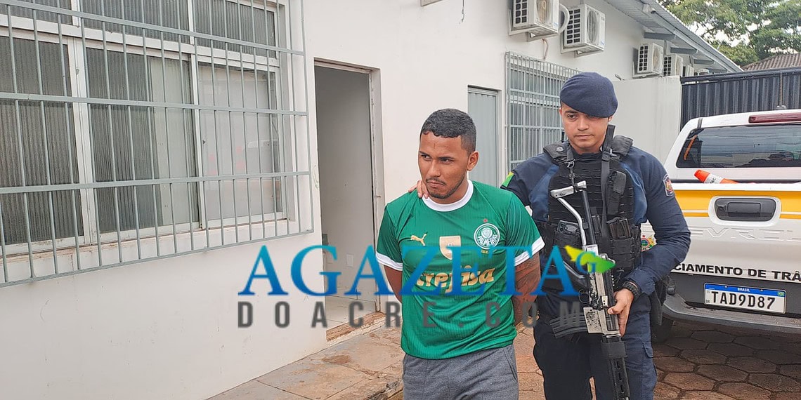 Após decreto de prisão, homem que atacou mulher no Horto Florestal volta a ser preso em Rio Branco