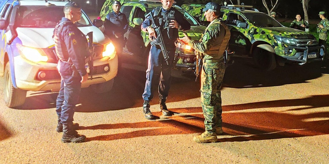 Gefron e Bope intensificam policiamento nas fronteiras. Foto: Ascom/Sejusp
