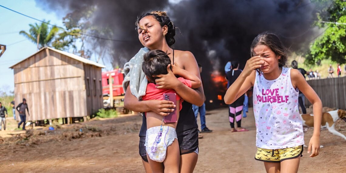 Mais de 100 famílias foram desapropriadas na Terra Prometida, no bairro Irineu Serra. Foto: Juan Vicent Diaz