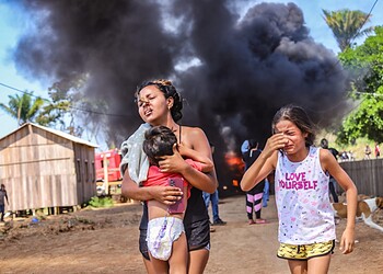 Mais de 100 famílias foram desapropriadas na Terra Prometida, no bairro Irineu Serra. Foto: Juan Vicent Diaz