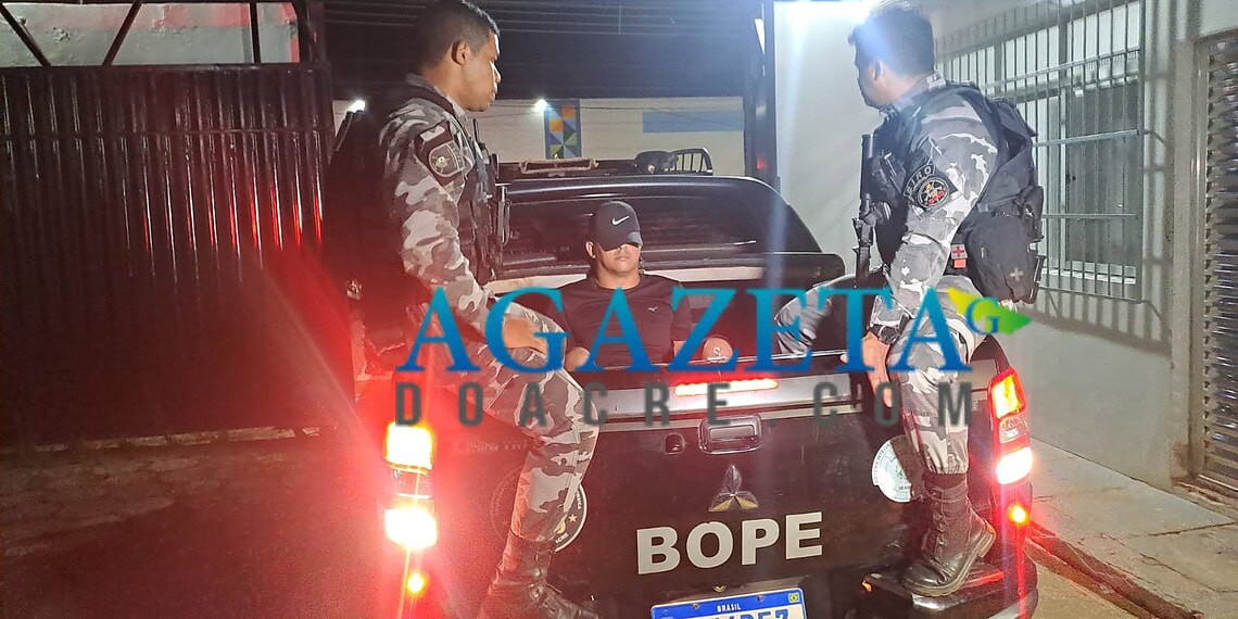 Homem é preso em flagrante por de tráfico de drogas no Centro de Rio Branco
