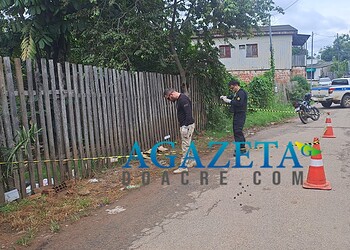 Homem é baleado com três tiros ao chegar em casa no bairro Cidade Nova